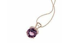 purple necklace